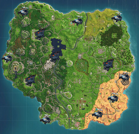 Mapa Ubicacion Todoterrenos Y Carritos