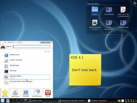 KDE 4.1 liberado oficialmente
