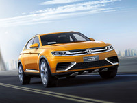 Volkswagen CrossBlue Coupé Concept, avanzadilla de Shangái