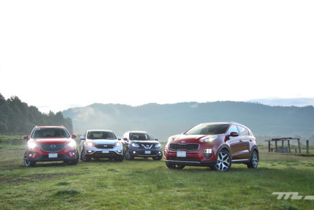 Comparativa: KIA Sportage vs Mazda CX-5 vs Honda CR-V vs Nissan X-Trail (IV)