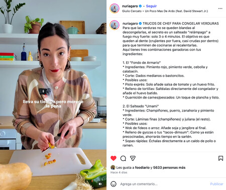 Congelar Verduras Para Salteados