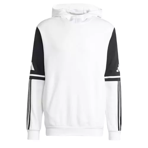 adidas Hombre SQUADRA25 Sweat Hoody, White, XS