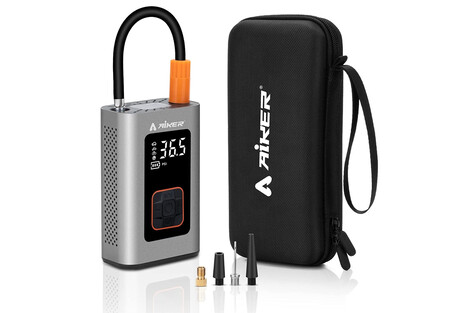 Inflador/compresor portátil para ruedas de coche