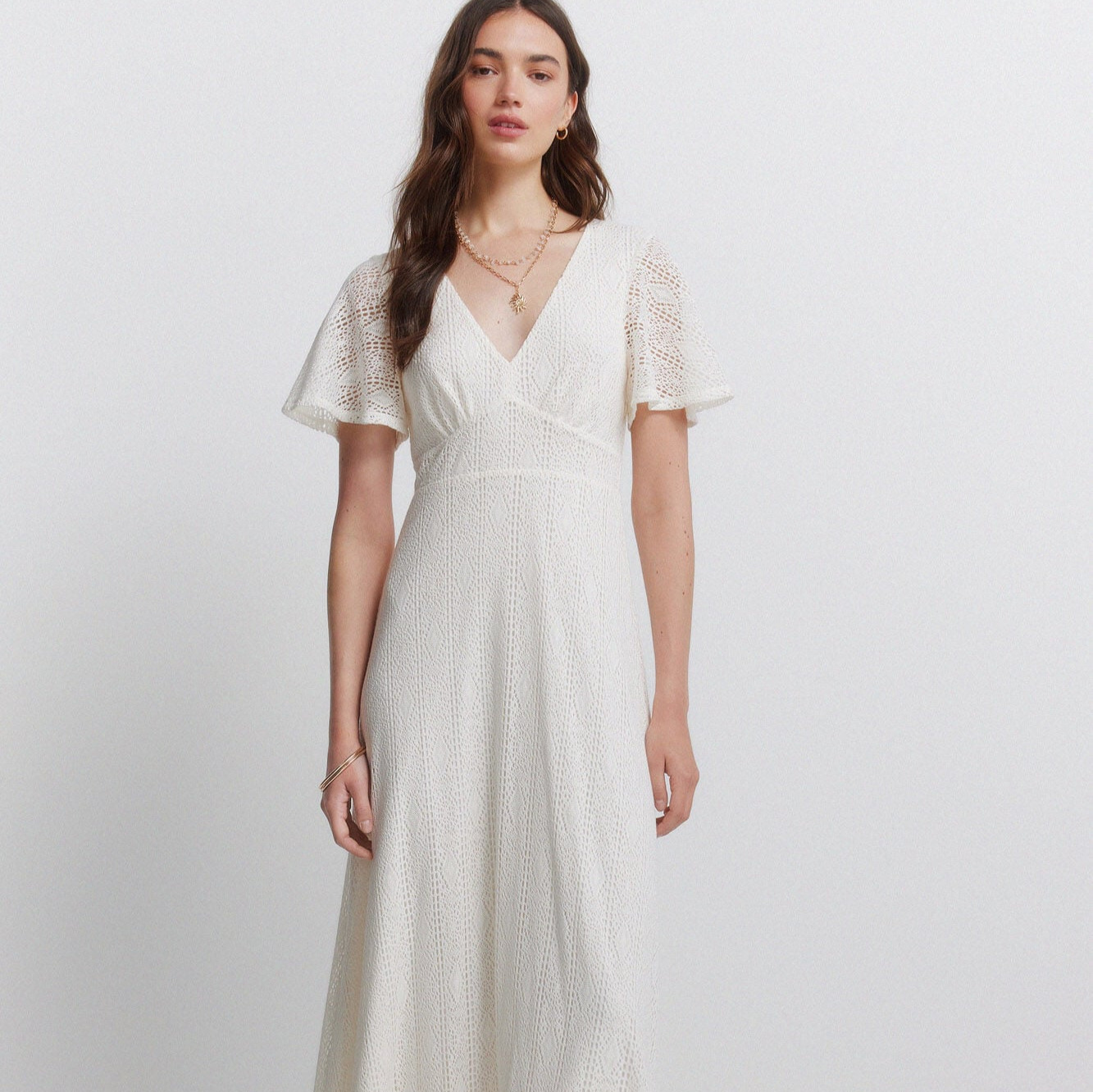 
Springfield
Vestido midi bordado

