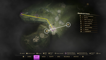 Forspoken magia alba mapa