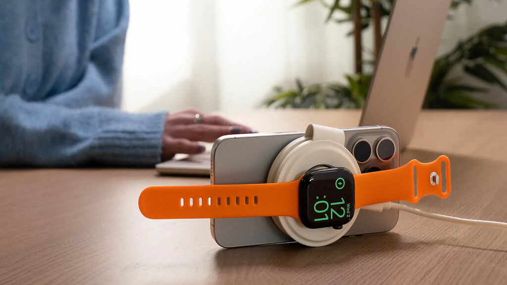 De la mesilla al bolsillo: esta base de carga está diseñada para viajar y funciona en iPhone, AirPods y Apple Watch 