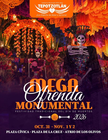 Este Pueblo Mágico del Edomex tendrá una Mega Ofrenda Monumental que podrás visitar gratis del 31 de octubre al 2 de noviembre