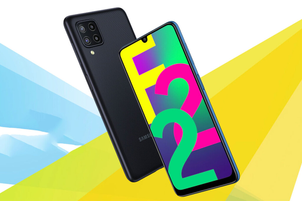Samsung Galaxy F22: pantalla AMOLED a 90 Hz, gran batería y cámara de cuatro lentes