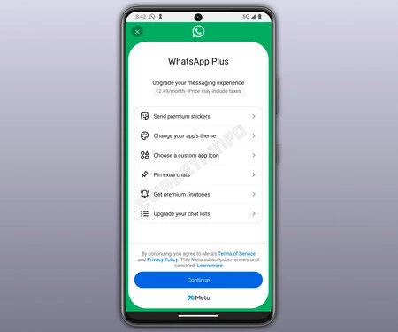 Precio de WhatsApp Plus