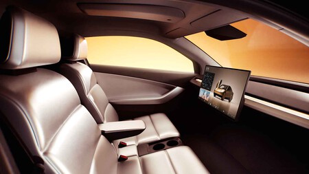 Tesla Cybercab robotaxi autónomo