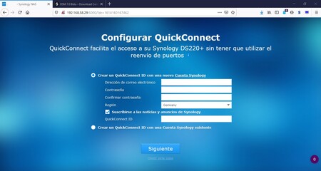 Nas Quickconnect