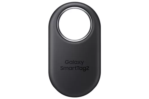 Samsung SmartTag2 (2023) Bluetooth + UWB, IP67 resistente al agua y al polvo, se puede encontrar a través de la aplicación, 1.5 años de duración de la batería, color negro