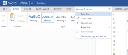 ¿Como funcionará el futuro asistente "Tell Me" de Office 16? La respuesta ya está en Office Online