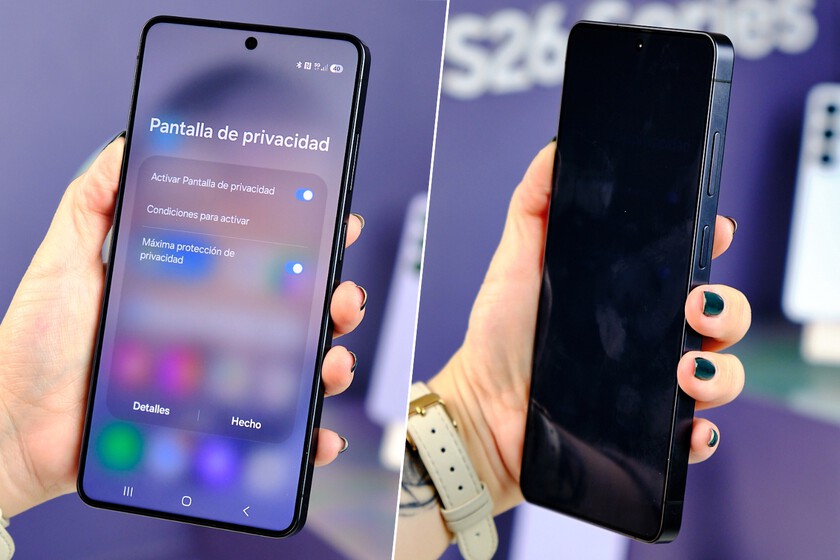 En una época en la que casi todos los móviles parecen iguales, Samsung aparece con la pantalla 'mágica' del S26 Ultra