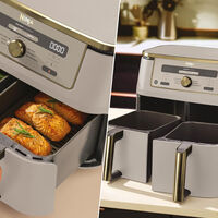 La freidora de aire con doble cesto que mantiene el precio de la Fiesta de Ofertas de Primavera, ideal para cocinar muchos alimentos