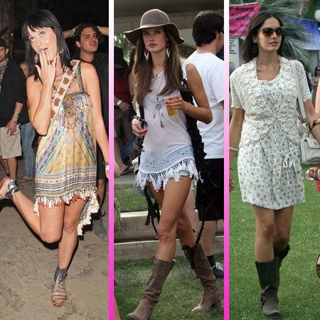 Las celebrities se lo pasan pipa en el festival de música de Coachella