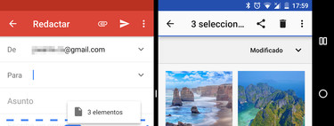 Truco para exprimir la pantalla dividida de Android: arrastrar y soltar archivos entre aplicaciones 