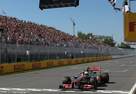 Lewis Hamilton gana un Gran Premio de Canadá electrizante