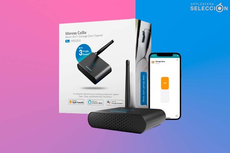 Abre la puerta del garaje con tu voz y Siri: este pequeño dispositivo HomeKit de meross está rebajadísimo, marcando precio mínimo