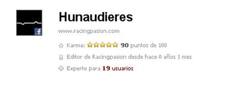 Mejoras en el sistema de karma de Racingpasión
