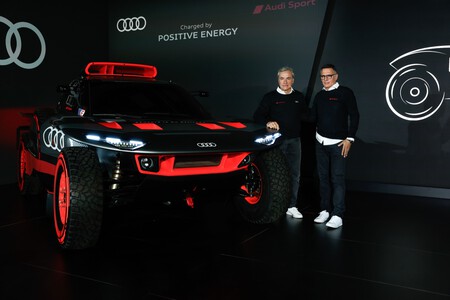 Carlos Sainz Audi RS Q E-Tron Dakar 2024