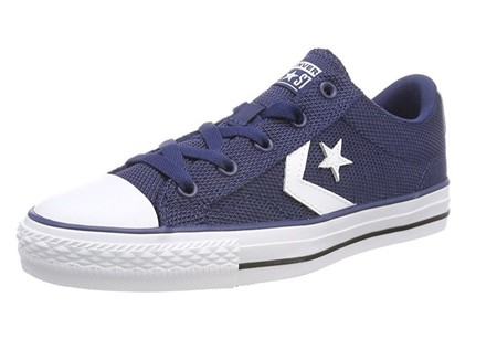 Desde sólo 18,67 euros podemos estrenar unas zapatillas Converse Star Player Ox Navy gracias a Amazon