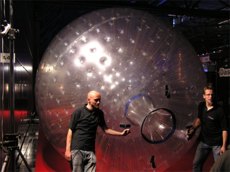 Zorbing, una forma diferente de hacer deporte al aire libre