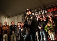 Homenaje merecido a Marc Márquez en su Cervera natal
