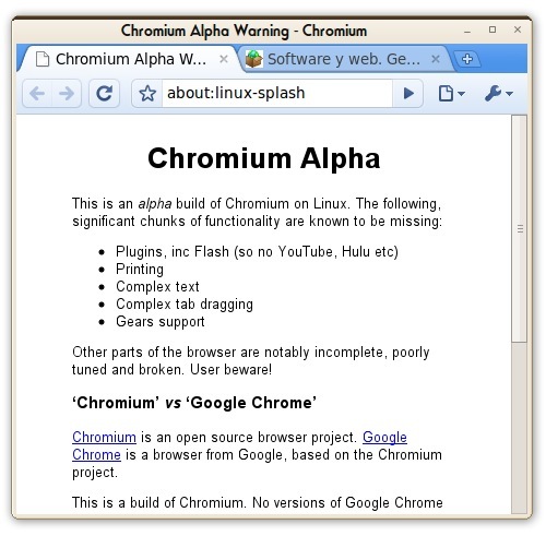 Chromium Alpha