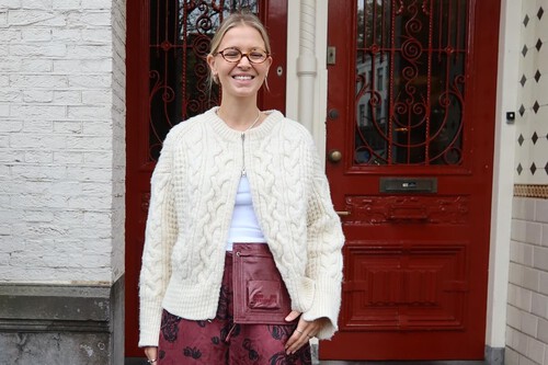 Pantalon Estampado Tapiz Oficina Septiembre Otoño 2025