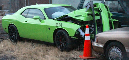 Dolorpasión™: El primer Challenger Hellcat siniestrado