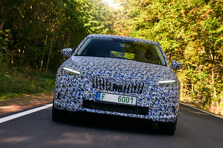 Skoda Scala camuflado
