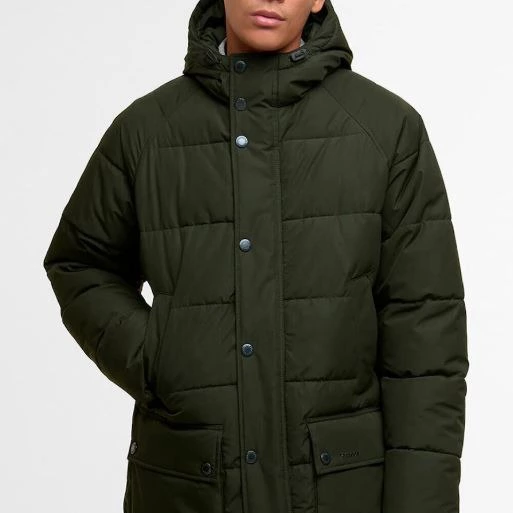 Chaqueta hooded bedale puffer de hombre
