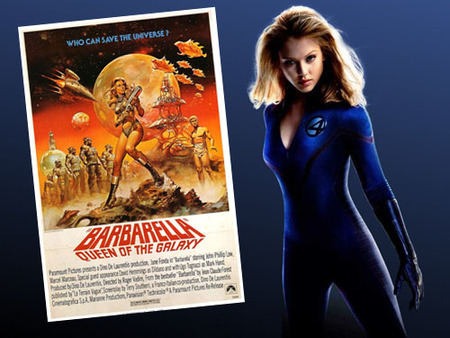 Jessica Alba es la favorita para hacer de 'Barbarella'