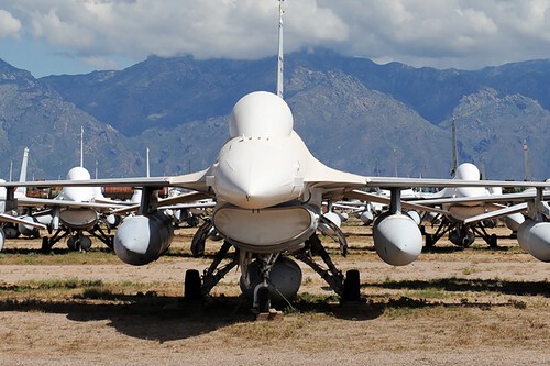Caças desativados irão servir como reposição de peças aos que estão ativos / Imagem: US Air Defense