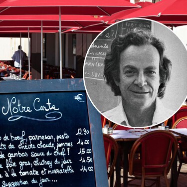 Científicos resuelven la fórmula matemática del premio nobel Richard Feynman para elegir el mejor restaurante en vacaciones 