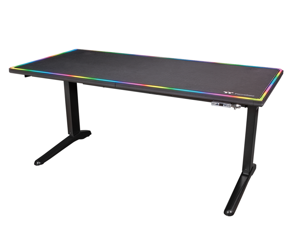 ¿Eres un usuario pro con los videojuegos? Pues quizás te interese esta mesa LED para gamers en tus largas sesiones de juego