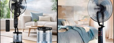 Ventilador con nebulización para casa, sí o no. Estas son sus ventajas e inconvenientes 
