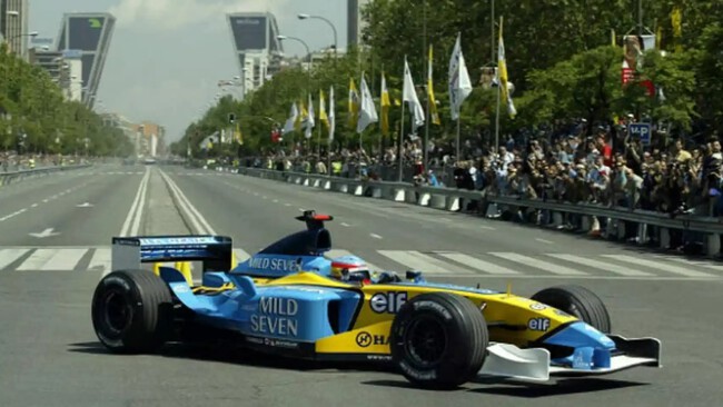 Fernando Alonso Madrid F1 2003