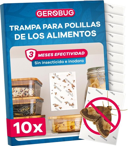 Gerobug Trampa Polillas Alimentos 10 Unidades