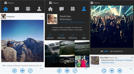 Instance, un cliente no oficial de Instagram se actualiza con nueva interfaz