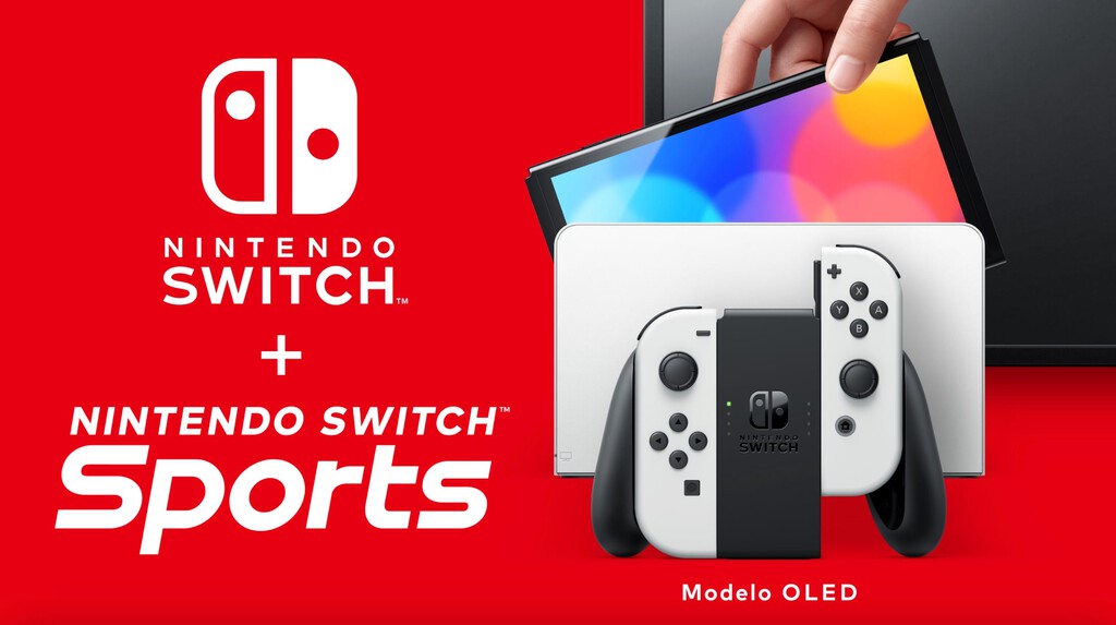 Sorteamos un pack de Nintendo Switch OLED + una copia de Nintendo Switch Sports Sorteamos un pack de Nintendo Switch OLED + una copia de Nintendo Switch Sports