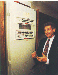 Leonard Kleinrock y el primer nodo de ARPANET