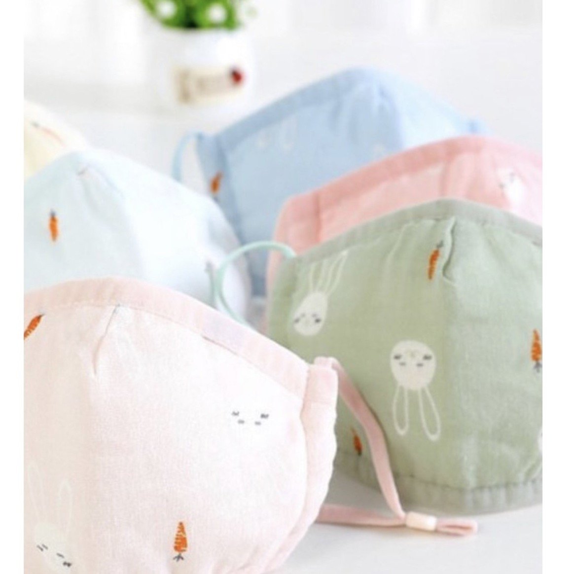MASCARILLAS INFANTILES BUNNIES (SIN FILTRO)