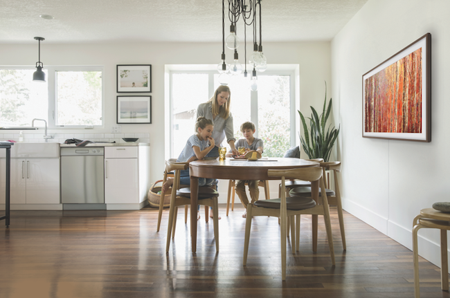 televisor samsung the frame 2018 diseño