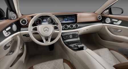 Así luce el interior del nuevo Mercedes-Benz Clase E