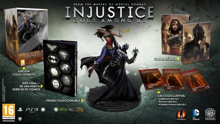 Si esperáis con ganas el lanzamiento de ‘Injustice: Gods Among Us’, aquí tenéis los detalles de su Edición Coleccionista
