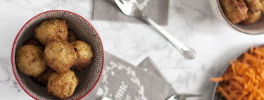 Buñuelos de bacalao: receta tradicional con todos los trucos para queden muy sabrosos y crujientes