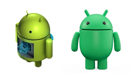 Google は過去に、リカバリ モードなどで Android ロボットを 3D でレンダリングしたことが何度かありました。