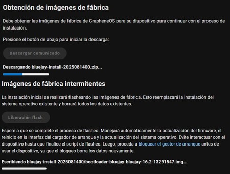 Instalación GrapheneOS